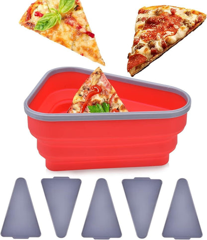 Pizza Slice box with 5 Serving Trays