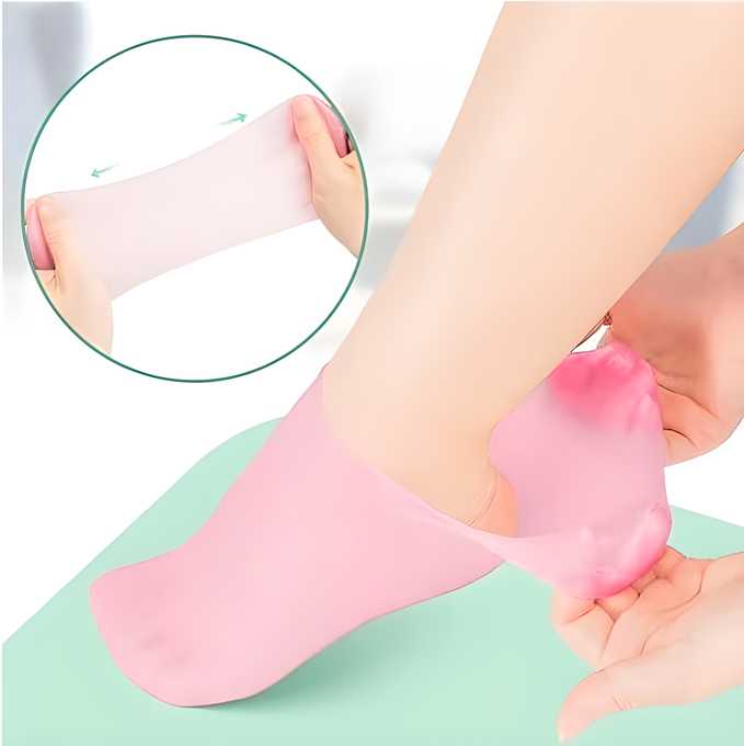 Silicone Gel Socks For Dry Cracked Feet