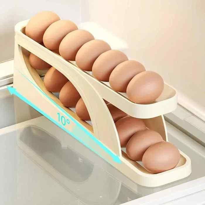 Egg Slide Display Rack