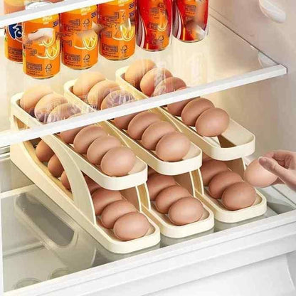 Egg Slide Display Rack