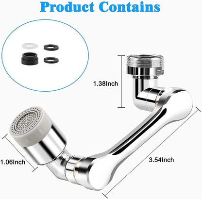 Rotating Splash Filter Faucet with 2 Water Outlet Modes